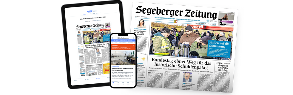 Die Segeberger Zeitung: Digital und Gedruckt