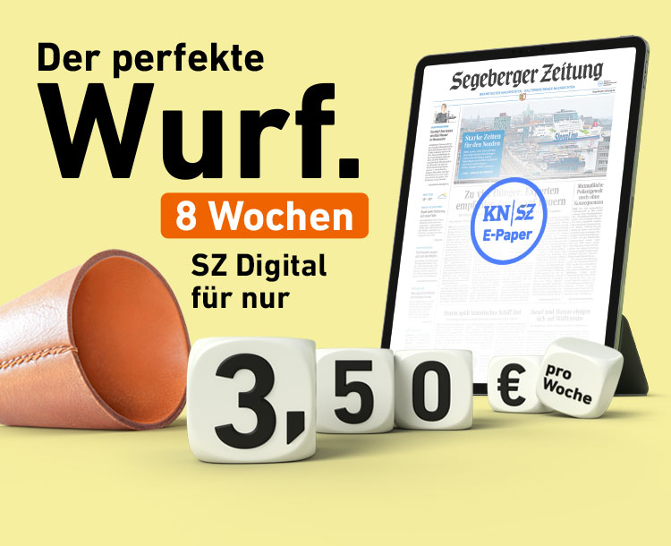 Der perfekte Wurf. 8 Wochen SZ Digital für nur 3,50 € pro Woche.